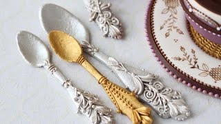 How to Make Cookie Teaspoons (A Companion to My Teacup Cookie Video)