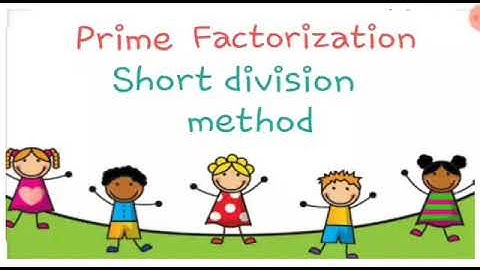 Short division method (Prime Factorization) | Grade 5 | Key learning channel