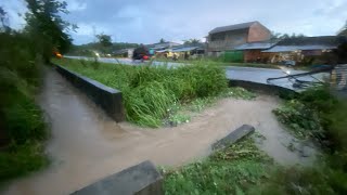 Kondisi RT 02 RW 03 Dusun Terang Bulan Saat Hujan Lebat