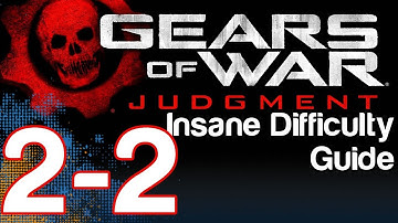 Gears of War Judgment - Insane 3 Star Declassify Challenge Walkthrough - Courtyard (10)