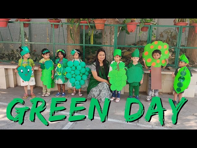 Green day activity ideas / Green day craft@superstudytips