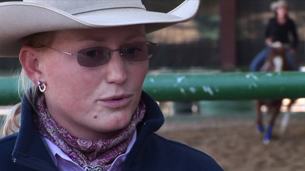 Cutting Horse Trainer Cromer Saddles Up With Equine VIP YouTube