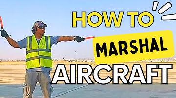 How To Marshal An Aircraft | Aircraft Marshalling | @RAMPMAN