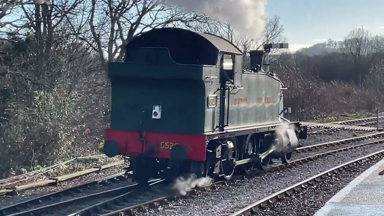 Train spotting at the South Devon railway steam gala 2026
