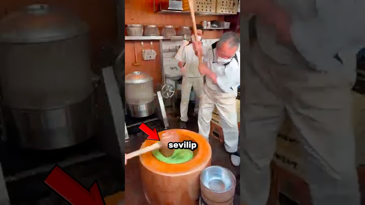 Japon tatlısı mochi asla yemeyin!
