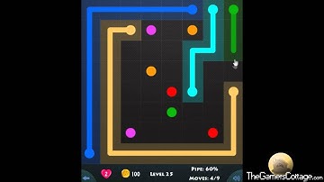 Flow Game Level - 325 [8x8] Mania Connect the Dots