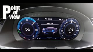 VW PASSAT GTE acceleration (GTE, electric, petrol) and POV drive