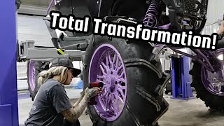 Putting Massive 44&quot; Mud Tires on my Polaris RZR!