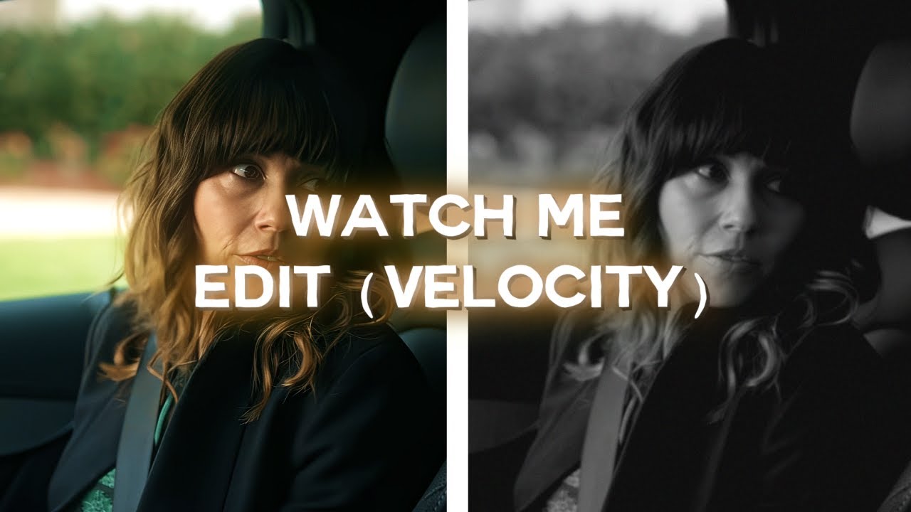 Watch me edit ; velocity ; after effects - YouTube