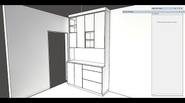 Living Room Cabinet with ElementsCAD for Vectorworks