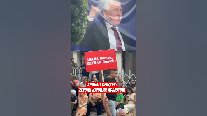 Adanalı gençlerden Zeydan Karalar'a destek eylemi: Adana Zeydan Karalar'dır