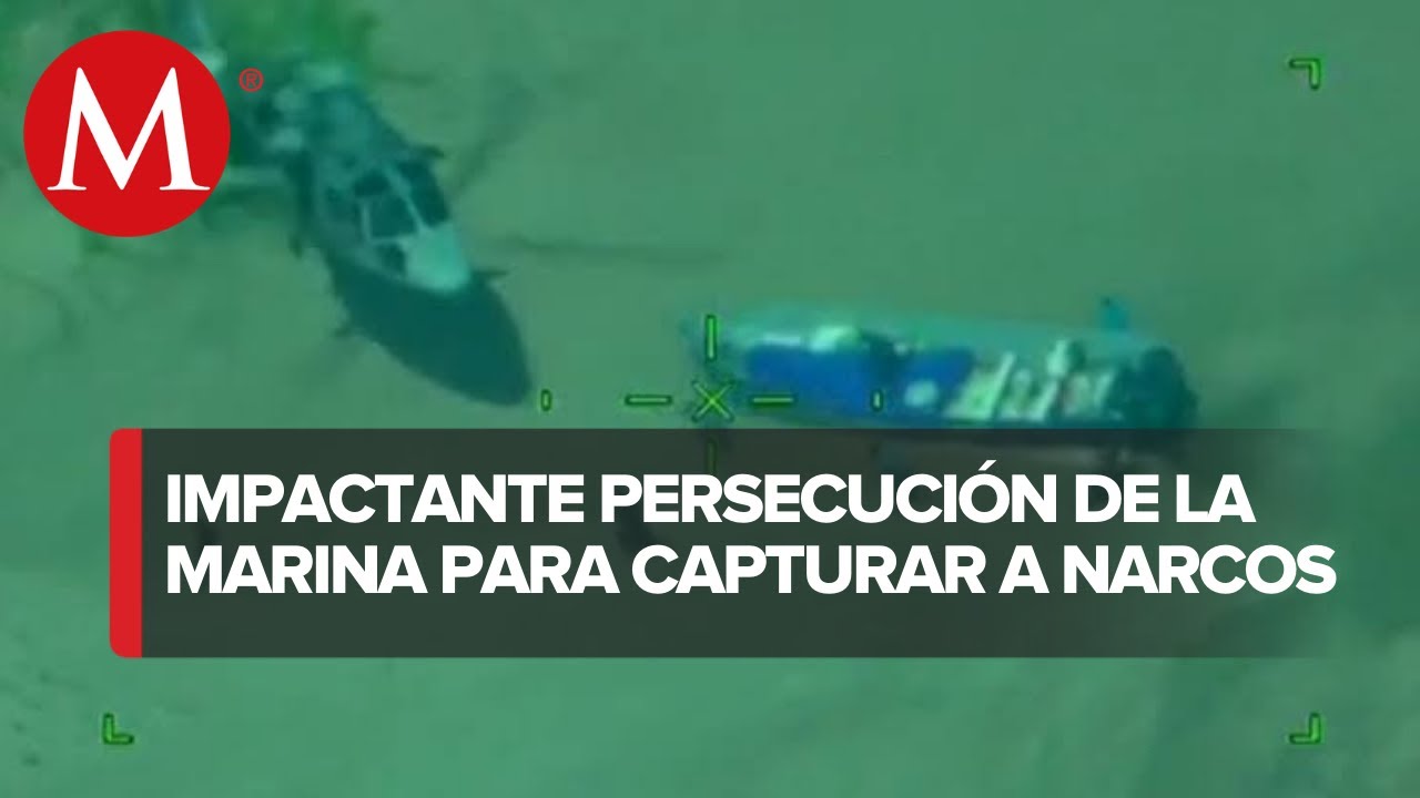 Personal de la Marina persiguió a narcotraficantes que trasladaban drogas cerca de Manzanillo