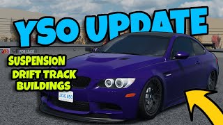 New Yso Update Customization Drift Tracks And More