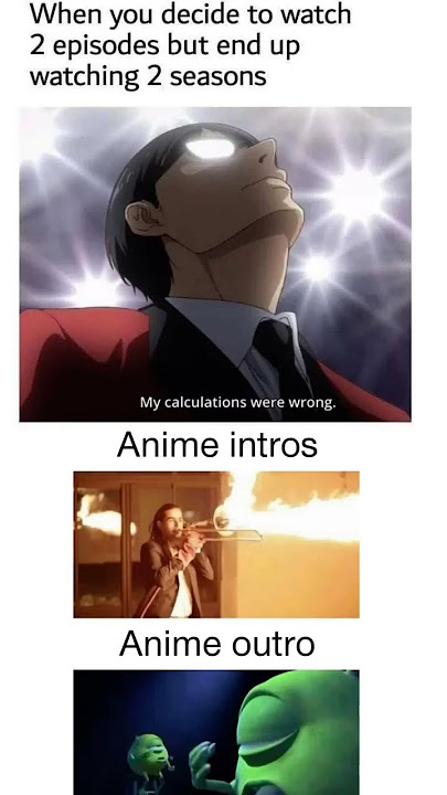 'When Anime Takes Over Your Life 🎬🔥😢'