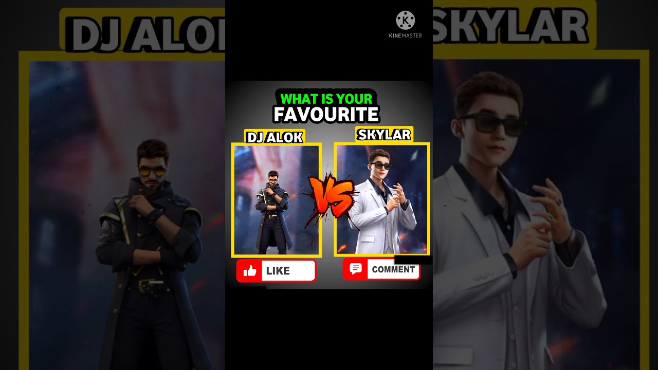 Dj Alok ⚡VS⚡ Skylar battle free fire 