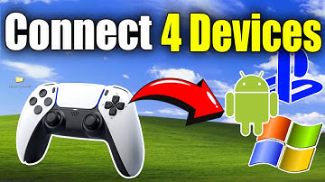 How to Connect PS5 Controller to 4 Different Devices at the Same TIME! (Best Method)