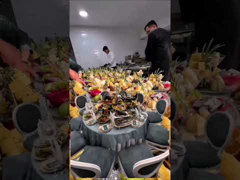 просес работы и готовый стол ( juda ajoyib dasturxon bizash sirlari)