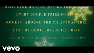 Video thumbnail of "Brett Young - Rockin’ Around The Christmas Tree (Lyric Video) ft. Darius Rucker"