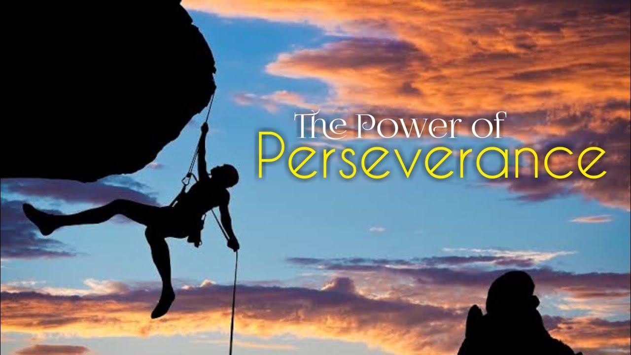 The Power of Perseverance /motivational work - YouTube