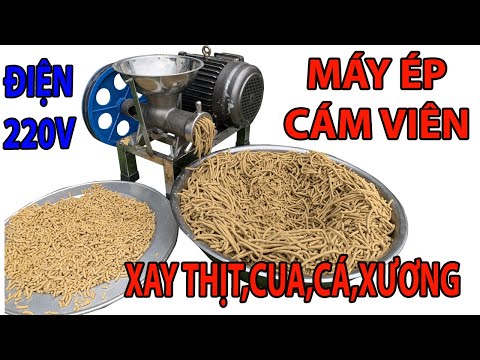 Máy Ép Cám Viên + Xay Đa Năng + Máy Xúc ,thức ăn chăn nuôi,tiết kiệm cho chăn nuôi