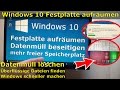 Windows 10 SSD / Festplatte aufräumen + säubern - Datenmüll beseitigen - Windows schneller machen