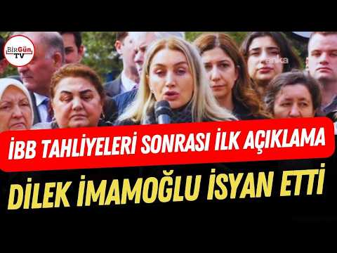 İBB tahliyeleri sonrası Dilek İmamoğlu isyan etti: "Sesimizi duyan yok, adalet nerede?"