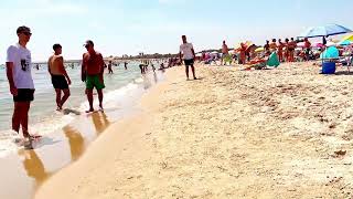 Day In Valencia Beach - Spain Amazing August 2023 | Pinedo Beach | Part 8 | Walking 4K