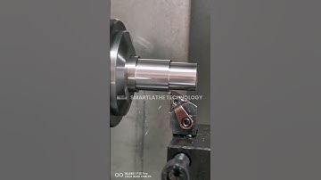 How to process the S.S 304 workpiece by SL-36 with lathing 3mm on one side | CNC Smartlathe