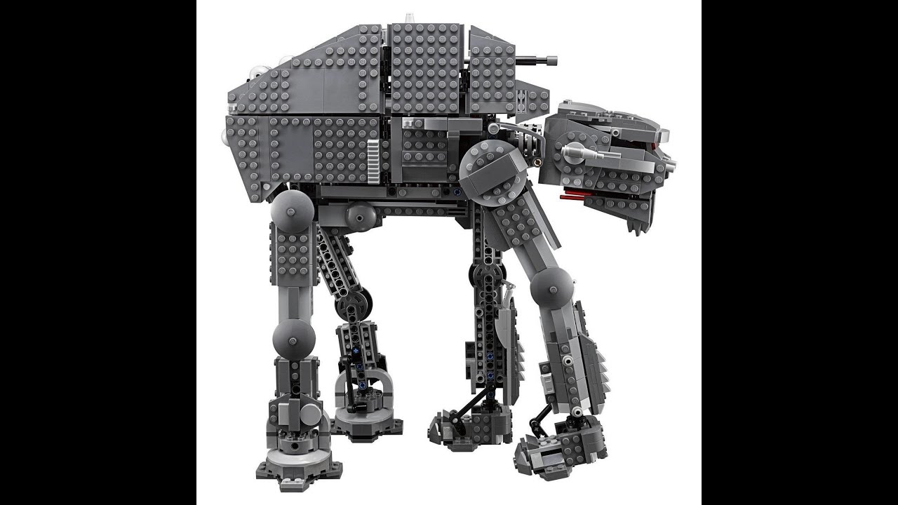 First Order At-M6 75189 LEGO(обзор набора лего AT-M6)