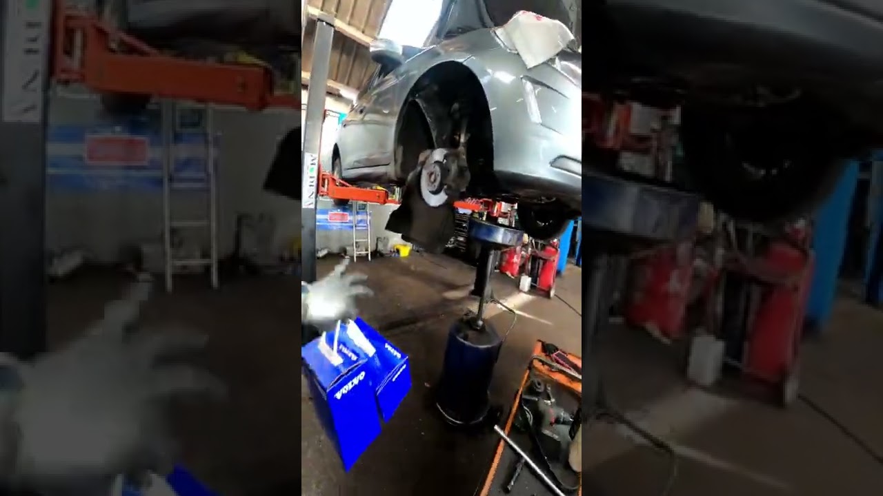 volvo xc60 d4 front crankshaft oil seal replacement