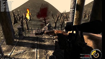 Necrosis - Blender FPS - GRAVE , Gameplay.