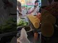 Live broadcast of street food specialties and fruit delicacies