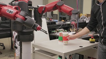 Hand eye coordination and bi-manual manipulation with Baxter