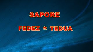 SAPORE FEDEZ ft TEDUA demo base KARAOKE