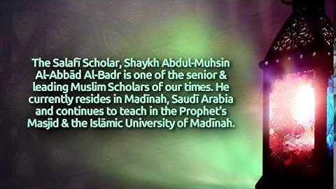 ISIS Are Deviants Khārijites And It Is NOT An Islāmic Country - Sh Abdul Muhsin Al Abbād Al Badr