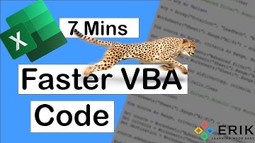 Make VBA Run Super-Fast!! | Using UDF to speed up your VBA codes quickly [2022] ✨
