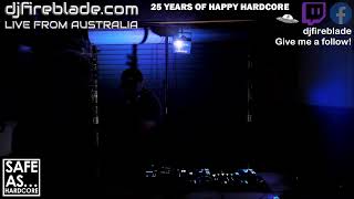 DJ FIREBLADE - RUSH HOUR LIVE ON 25 YEARS OF HAPPY HARDCORE 24 OCT 2021