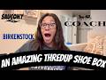 BIRKS, COACH, JACK ROGERS AND MORE! Another great ThredUP shoe box inventory to resell.