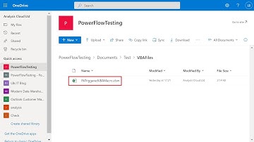 Run VBA on SharePoint Online for Excel files