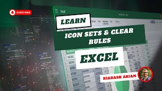 Conditional Formatting: ICON SETS & CLEAR RULES in Microsoft Excel