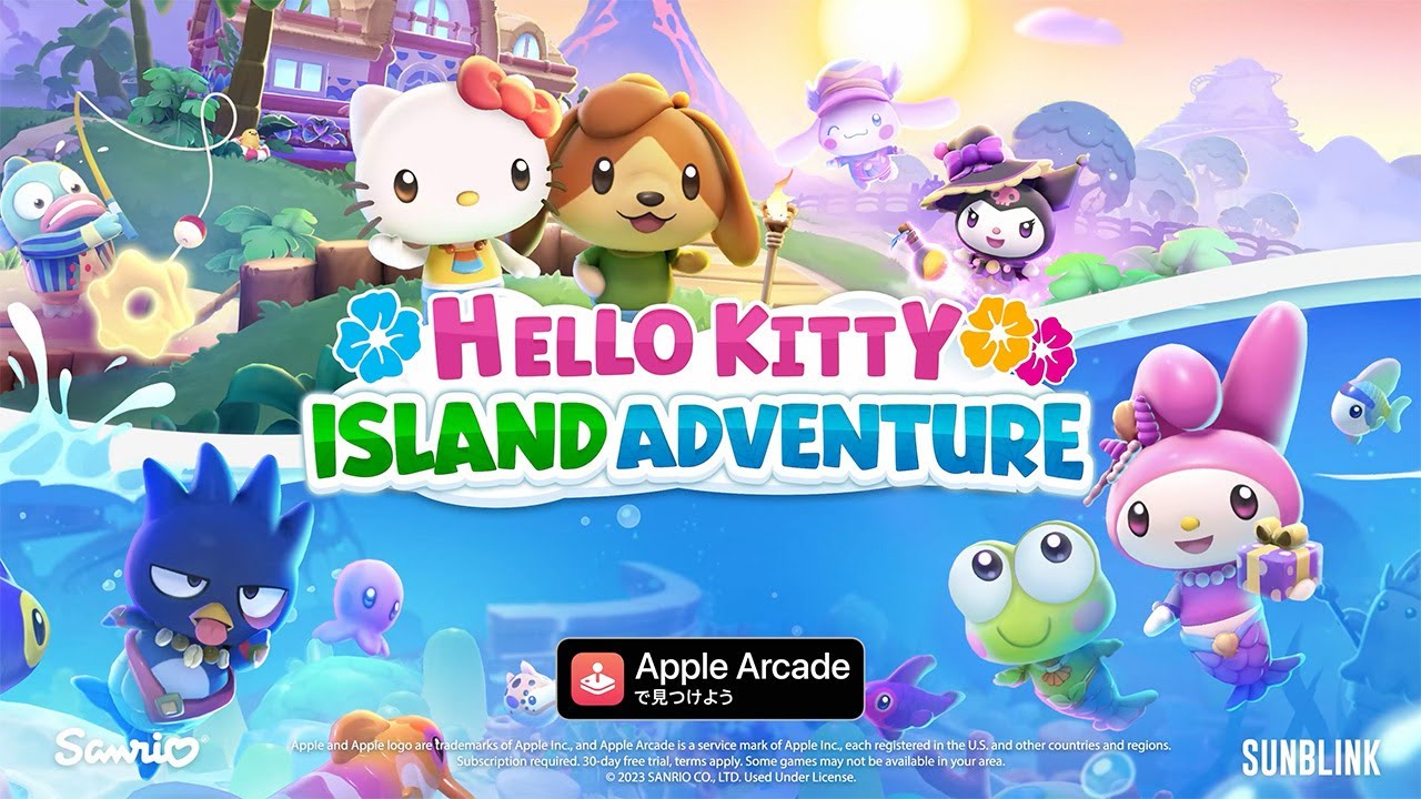 Hello Kitty Island Adventure 7月28日配信開始☆ - YouTube