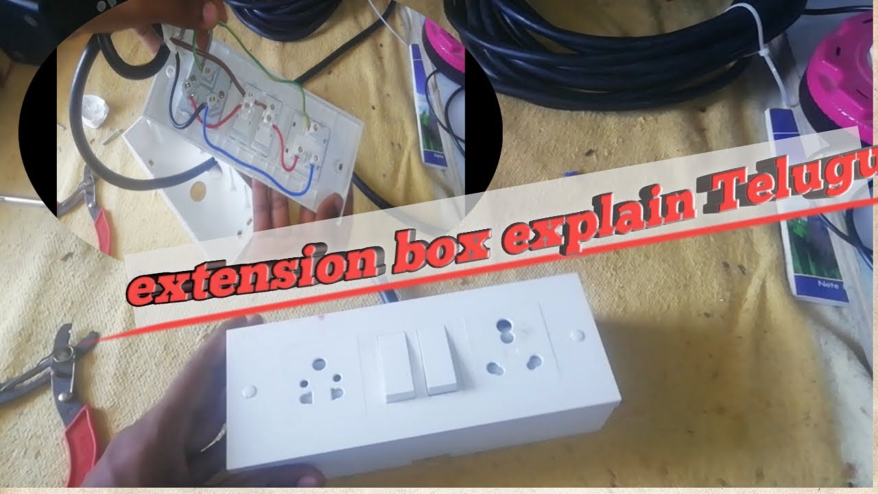 How to make Extension box in telugu 