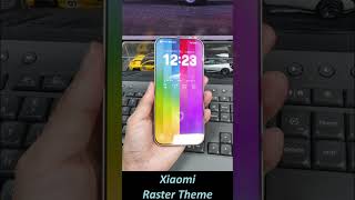 Xiaomi Lock screen Raster Theme