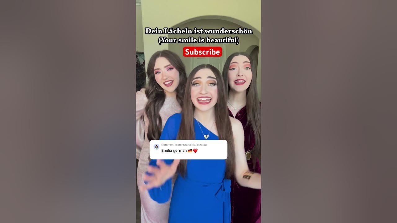 Emilia Name Song In German! π©πͺπ¦πΉπ¨πK3 Sisters #shorts #germany #german #deutsch #song #viral Emilia Name Song In German! π©πͺπ¦πΉπ¨πK3 Sisters #shorts #germany #german #deutsch #song #viral