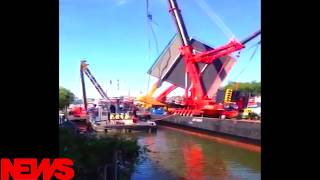 IMPRESSIONANTE! Veja o que ACONTECEU com este GUINDASTE no PORTO! screenshot 5