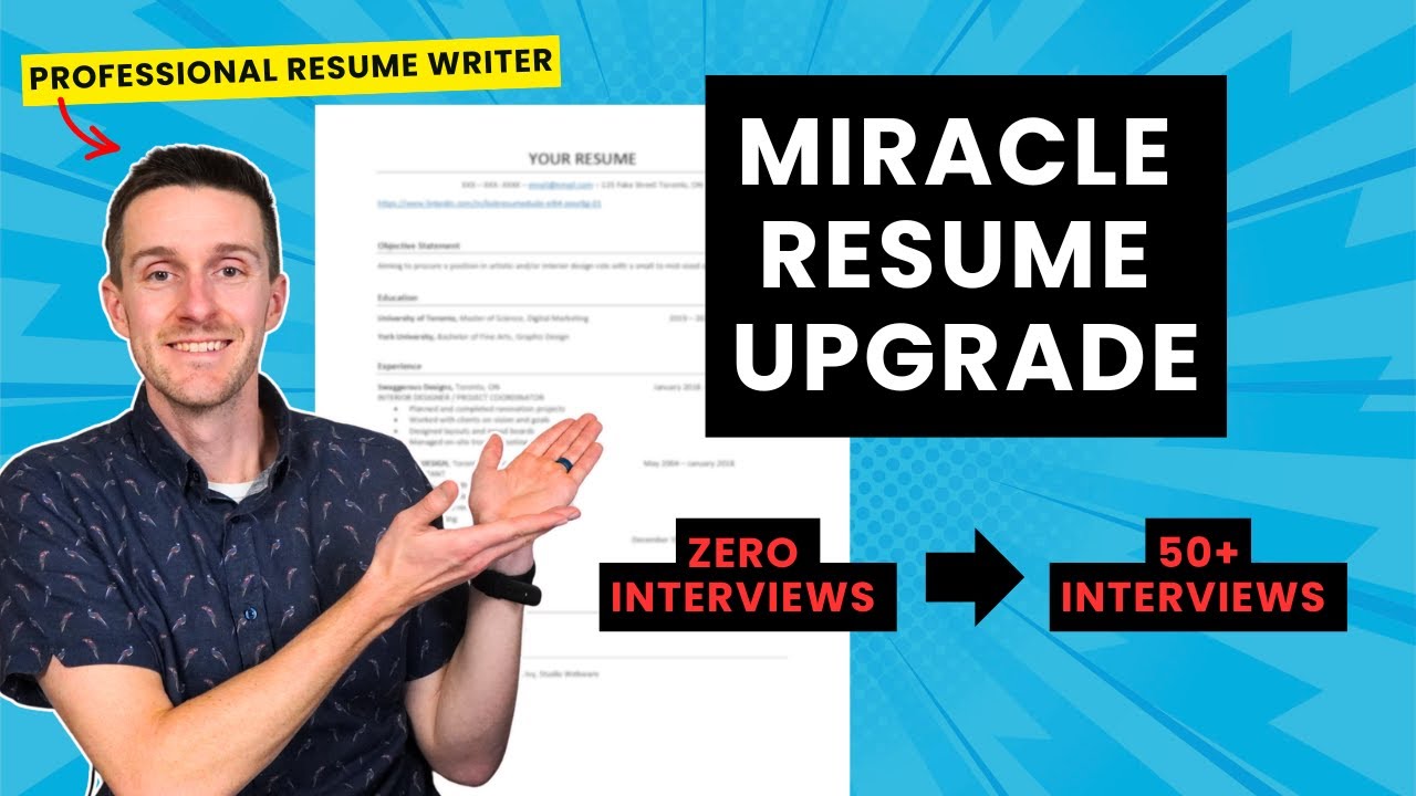 Создайте лучшее резюме — пошаговое обновление резюме (от профессионального составителя резюме)
