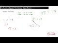 Understanding Square Roots and Cube Roots