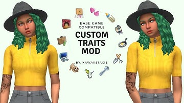 26 Custom Traits Mod Overview || The Sims 4