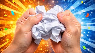 Crumpled Paper | Paper Clumping | Sound Effect