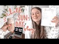 chill sunday vlog!! | reset routine, homework, coffee montage, cooking, to-do lists & more!